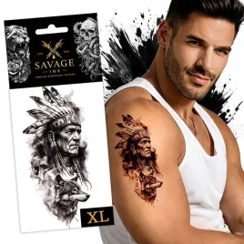 tatuaz-zmywalny-tymczasowy-sztuczny-meski-damski-indianin-wilk-duzy-xl