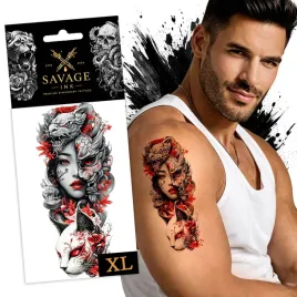 tatuaz-zmywalny-tymczasowy-sztuczny-meski-damski-kwiaty-maska-duzy-xl
