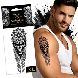 tatuaz-zmywalny-tymczasowy-sztuczny-meski-damski-tribale-czaszka-duzy-xl