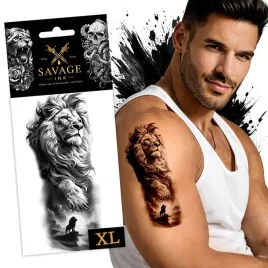 tatuaz-zmywalny-tymczasowy-sztuczny-meski-damski-krol-lew-duzy-xl