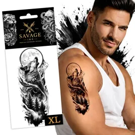 tatuaz-zmywalny-tymczasowy-sztuczny-meski-damski-wilk-ksiezyc-duzy-xl