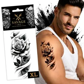 tatuaz-zmywalny-tymczasowy-sztuczny-meski-damski-kwiaty-roze-duzy-xl