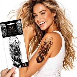 tatuaz-zmywalny-tymczasowy-sztuczny-meski-damski-wilk-ksiezyc-duzy-xl