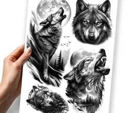 zestaw-tatuazy-tymczasowych-sztucznych-dla-kobiety-mezczyzny-wilki-ksiezy