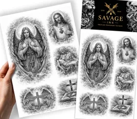 sztuczne-tatuaze-meski-damski-wzory-jezus-religia-aniol-zestaw-xxxxl