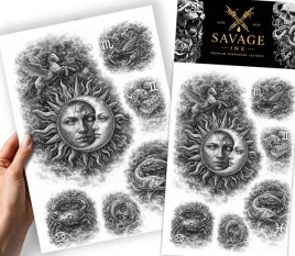 sztuczne-tatuaze-meski-damski-wzory-znaki-zodiaku-ryby-rak-zestaw-xxxxl