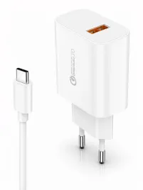szybka-mocna-ladowarka-sieciowa-18w-usb-qc3-0-eu46-kabel-usb-c-biala