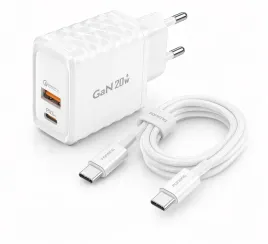 mocna-ladowarka-sieciowa-gan-20w-usb-c-pd-usb-qc3-0-kabel-usb-c-biala