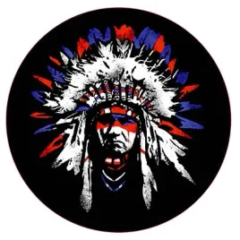 apacz-indianin-naklejka-15cm