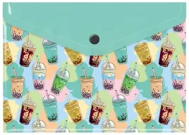 teczka-koperta-a5-pp-z-nadrukiem-bubble-tea