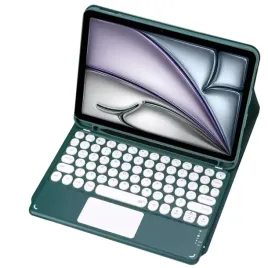 etui-z-klawiatura-bluetooth-touchpad-do-ipad-air-13-gen6-zielone-strado