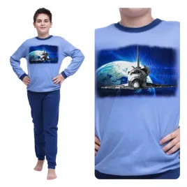 pizama-chlopieca-kosmos-rakieta-bawelniana-dlugi-rekaw-polski-producent-134