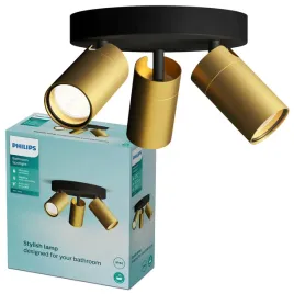 lampa-sufitowa-reflektor-3x-gu10-ip44-miedziany-czarny-kosipo-philips