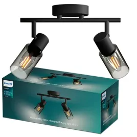 lampa-sufitowa-reflektor-oprawa-2x-e14-czarna-palms-philips
