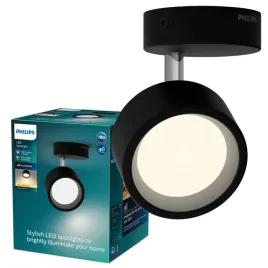 lampa-scienna-kinkiet-led-5-5w-550lm-2700k-czarna-bracia-philips