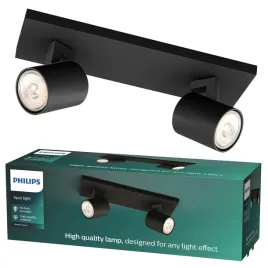lampa-sufitowa-reflektor-natynkowy-2x-gu10-czarna-runner-philips