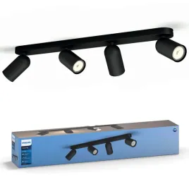lampa-sufitowa-reflektor-natynkowy-4x-gu10-czarna-pongee-philips