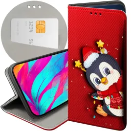 etui-z-klapka-do-apple-iphone-17-pro-wzory-swieta-christmas-mikolaj-pingwin