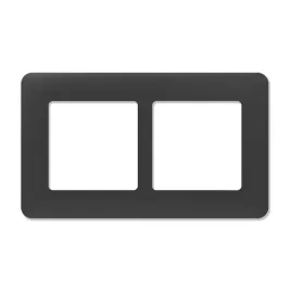 ramka-do-wlacznikow-gniazd-seria-frame-podwojna-czarna-tworzywo