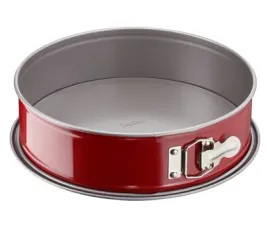 tefal-delibake-tortownica-25cm-czerwona-stal-nieprzywierajaca-okragla