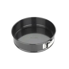 tala-tortownica-okragla-stal-weglowa-nieprzywierajaca-25cm-czarna