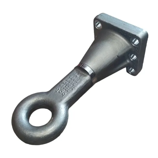 Ucho zaczepu z kołnierzem i tuleją obrotową 110x100mm 14T Produkt Włoski