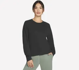 bluza-damska-skechers-skechluxe-elevate-crewneck-czarna-lt152-blk