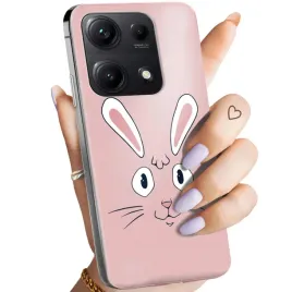 etui-do-xiaomi-redmi-note-14s-wzory-krolik-zajac-bunny-obudowa-pokrowiec