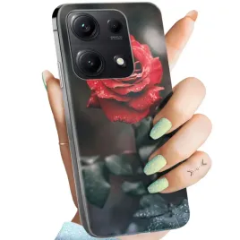 etui-do-xiaomi-redmi-note-14s-wzory-roza-z-roza-rose-obudowa-pokrowiec-case