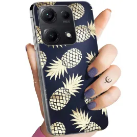 etui-do-xiaomi-redmi-note-14s-wzory-ananas-owoce-egzotyczne-obudowa-case