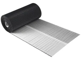 parotec-tasma-kominowa-aluminiowa-2d-ryflowana-kolor-grafit-antracyt-ral-7021-300-mm-x-5-mb