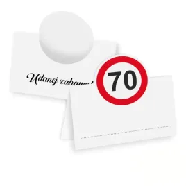 wizytowki-na-stol-70-urodziny-traffic-birthday-5x8-cm-10-szt
