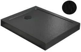 radaway-brodzik-doros-f-compact-stone-czarny-100x80x12-sdrfp1080-05-54s