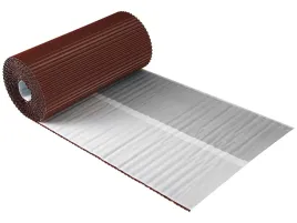 parotec-tasma-kominowa-aluminiowa-2d-ryflowana-kolor-czerwony-ral-3011-300-mm-x-5-mb