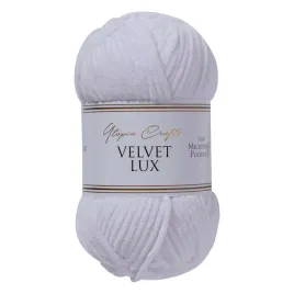utopia-crafts-velvet-lux-chenille-super-soft-bialy-100-g-110-m