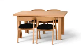 stol-fornirowany-classic-oak-4-krzesla-debowe-sztaplowane-czarne