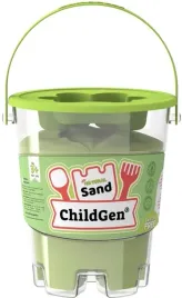 piasek-kinetyczny-childgen-z-foremka-zielony-500g-05kg-pachnacy