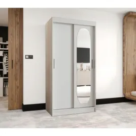 szafa-przesuwna-z-lustrem-abiks-meble-royal-100-cm-dwudrzwiowa-bialy-mat