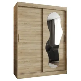 szafa-przesuwna-z-lustrem-abiks-meble-ultra-150-cm-dab-sonoma