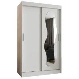 szafa-przesuwna-z-lustrem-abiks-meble-ultra-120-cm-bialy-dwudrzwiowa
