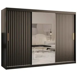szafa-przesuwna-z-lustrem-abiks-meble-riflo-wave-2-250-cm-czarny-mat