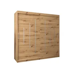szafa-przesuwna-abiks-meble-york-200-cm-dab-artisan-do-sypialni-polki