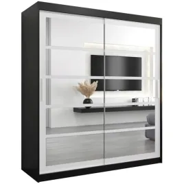 szafa-przesuwna-z-lustrem-abiks-meble-roma-2-180x200-bialy-czarny-mat