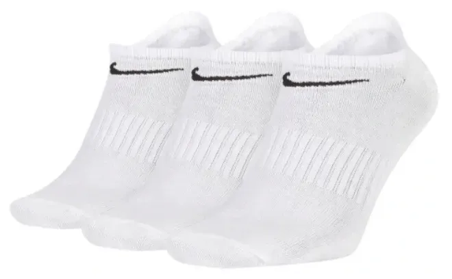 SKARPETY NIKE EVER DAY UNISEX ROZMIAR 34-38 BIAŁE STOPKI 3 PARY
