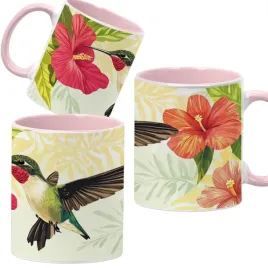 kubek-ceramiczny-330-ml-rozowy-rozne-zwierzaki-urocze-zwierzeta-wzory