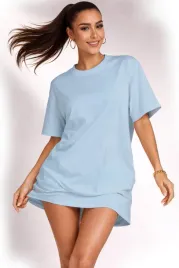 koszulka-damska-oversize-t-shirt-bawelna-luzna-krotka-sukienka-mini-xxl