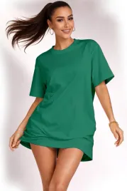 koszulka-damska-oversize-t-shirt-bawelna-luzna-krotka-sukienka-mini-xxl