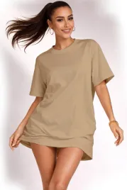 koszulka-damska-oversize-t-shirt-bawelna-luzna-krotka-sukienka-mini-s