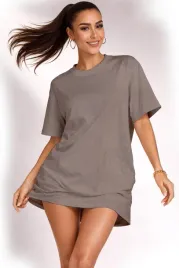koszulka-damska-oversize-t-shirt-bawelna-luzna-krotka-sukienka-mini-s