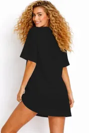koszulka-damska-oversize-dluga-t-shirt-czarna-tunika-mini-sukienka-xl